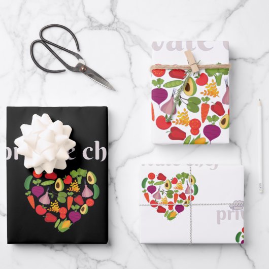 Particuliere Chef Inpakpapier Vel (Voorkant)