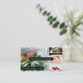 Particuliere Chef Services | Catering-Visitekaartj Visitekaartje (Staand voorkant)