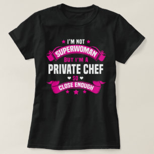 Particuliere Chef T-shirt