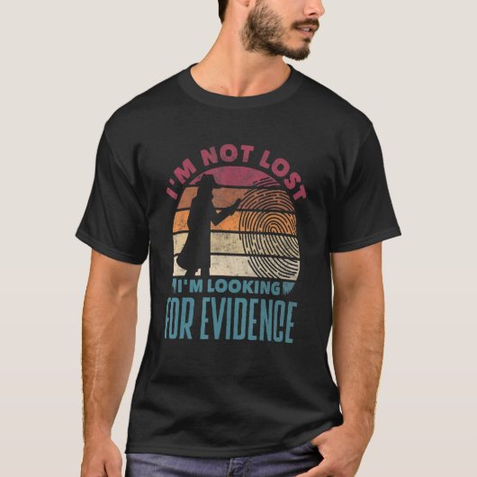 Particuliere detective misdaadonderzoeker Ik ben n T-shirt (Voorkant)