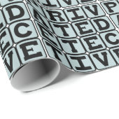 Particuliere detective, speurder cadeaupapier (Rol Hoek)