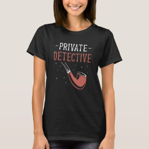 Particuliere detective spionage onderzoek onderzoe t-shirt