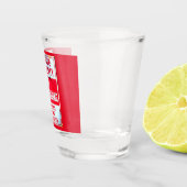 Particuliere eigendom geen tresspassing Thunder_Co Shot Glas (Rechts)