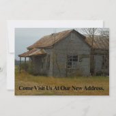 Particuliere grappige wijziging van adreskaart: ko aankondiging (Voorkant)