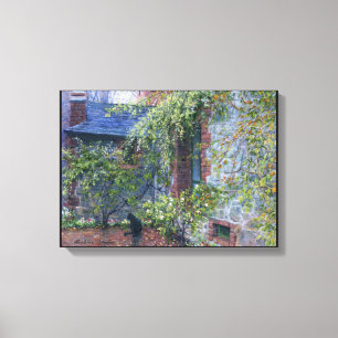 "Particuliere hoek" Canvas Afdruk