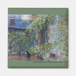 "Particuliere hoek" Magneet