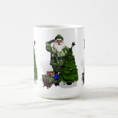 Particuliere kerstman koffiemok (Center)