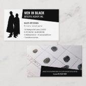 Particuliere onderzoeken | Rechercheur Professiona Visitekaartje (Voorkant / Achterkant)