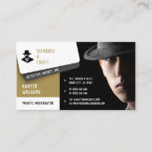 Particuliere onderzoeken | Rechercheur Professiona Visitekaartje (Voorkant)