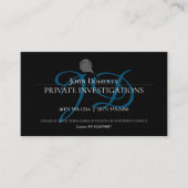 Particuliere onderzoeken | Rechercheur Visitekaartje (Voorkant)