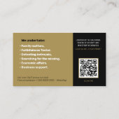 Particuliere onderzoeken | Rechercheur Visitekaartje (Achterkant)