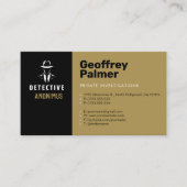 Particuliere onderzoeken | Rechercheur Visitekaartje (Voorkant)