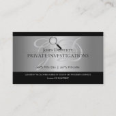 Particuliere onderzoeken | Rechercheur Visitekaartje (Voorkant)