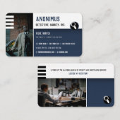 Particuliere onderzoeken | Rechercheur Visitekaartje (Voorkant / Achterkant)