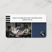 Particuliere onderzoeken | Rechercheur Visitekaartje (Achterkant)