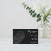 Particuliere onderzoeker | rechercheur visitekaartje (Staand voorkant)