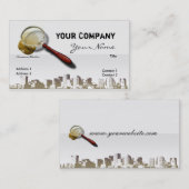 Particuliere onderzoeker visitekaartje (Voorkant / Achterkant)