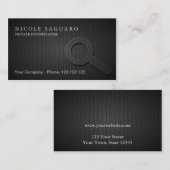 Particuliere onderzoeker visitekaartje (Voorkant / Achterkant)