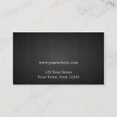 Particuliere onderzoeker visitekaartje (Achterkant)