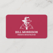 Particuliere onderzoekers rechercheur QR Code Visitekaartje (Voorkant)