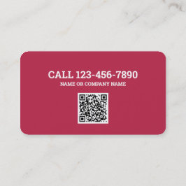 Particuliere onderzoekers rechercheur QR Code Visitekaartje