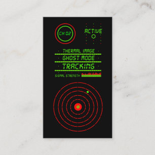 Particuliere onderzoeksdienst Detectivebureau LED Visitekaartje