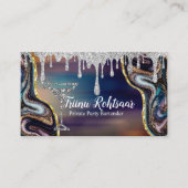 Particuliere partij Bartender Visitekaartje (Voorkant)
