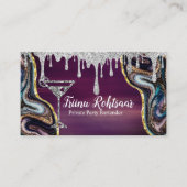 Particuliere partij Bartender Visitekaartje (Voorkant)