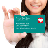 Particuliere thuiszorg visitekaartje