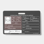 Particuliere Veiligheidsdienst Badge (Achterkant)