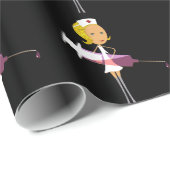 Particuliere verpleegster cadeaupapier (Rol Hoek)