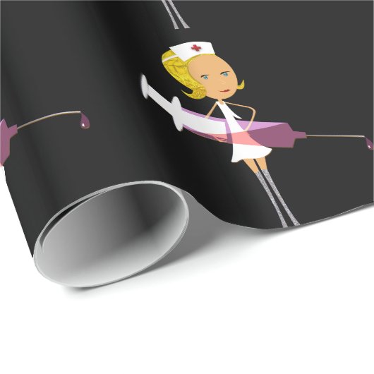 Particuliere verpleegster cadeaupapier (Rol Hoek)