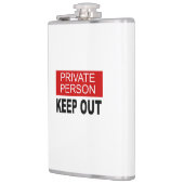 Particulieren buiten heupfles (Links)