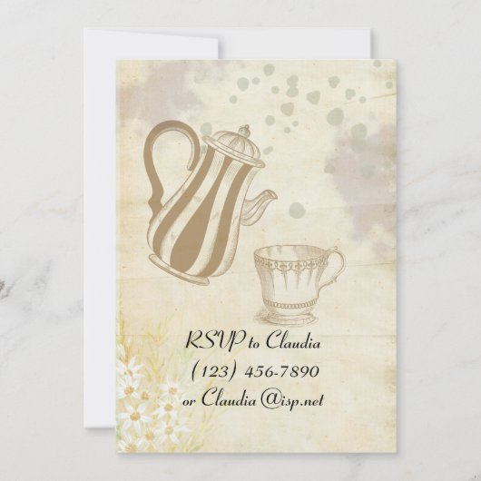  Partido Parisian Birthday Kaart (Achterkant)