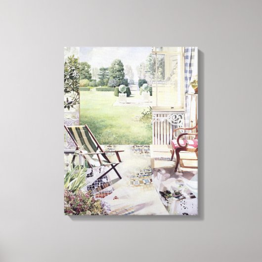 Partie de Campagne 1988 Canvas Afdruk (Voorkant)