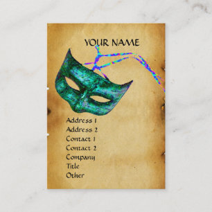 PARTIJ 1, MASQUERADE VISITEKAARTJE