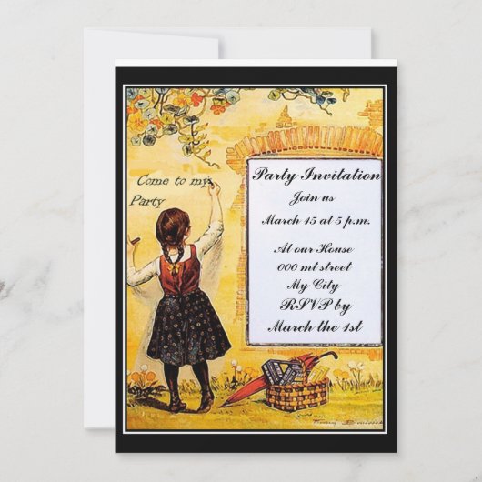 Partij 2 Uitnodiging (Voorkant)