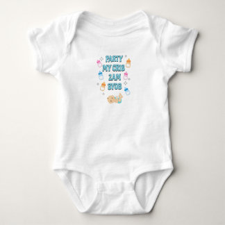 Partij 2am Mijn Wieg White Baby Bodysuit, 12 maand Romper