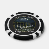 Partij A Groot Jaar Een Epische Partij Passend 205 Poker Chips (Enkel)