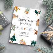 Partij Aankondiging Jingle en Mingle xmas feest