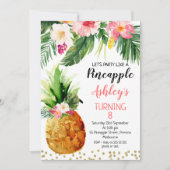 Partij als anananas kaart (Voorkant)