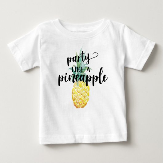 Partij als ananas Shirt (Voorkant)