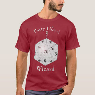 Partij als een Aangepaste Gamer Rol Payer Strategi T-shirt