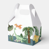 Partij als een Dinosaur Birthday Bedankdoosjes (Achterkant)