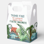 Partij als een Dinosaur Birthday Bedankdoosjes (Geopend)