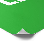 Partij als een Leprechaun Poster (Hoek)