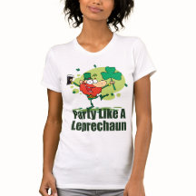 Partij als een Leprechaun T-Shirt