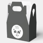 Partij als een panda felkleurige verjaardag bedankdoosjes (Geopend)
