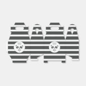 Partij als een panda felkleurige verjaardag bedankdoosjes (Uitgevouwen)