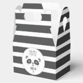 Partij als een panda felkleurige verjaardag bedankdoosjes (Geopend)